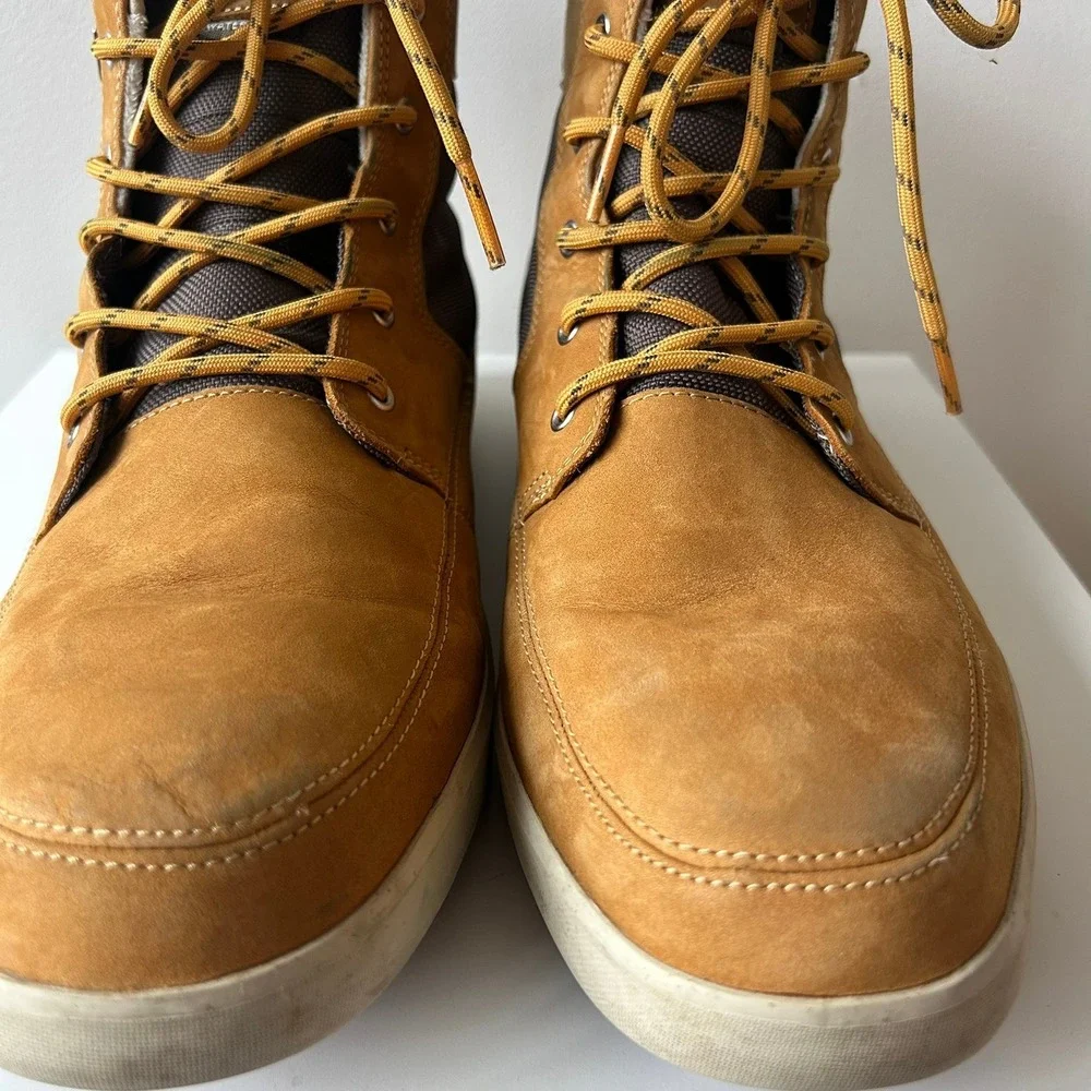 Helly Hansen‎ Waterproof Boots Stockholm Winter 11 Wheat Bungee Cord High Top